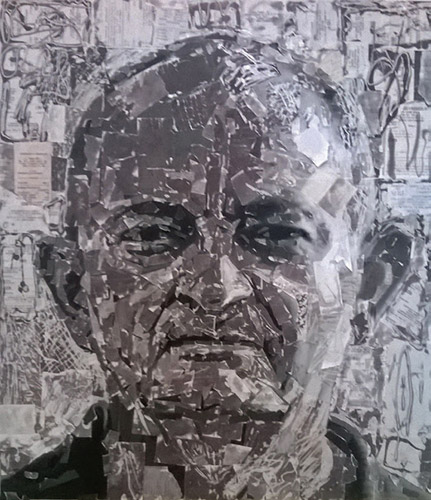 Apám, 2013, vegyes technika, 79x69 cm