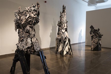 Fekete László: Oszlop feketén-fehéren (2012-2013); Hirdetők trófeája I., (2012-2013); Hirdetők trófeája II., (2012-2013)