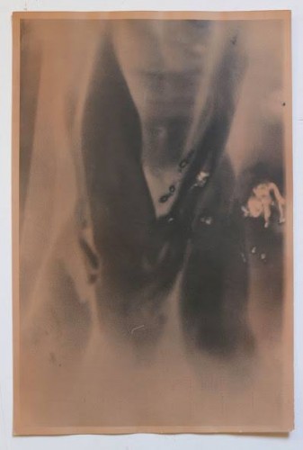 Eperjesi Ágnes - Várnagy Tibor TAVATE fürdős képei I – X. 1991 10 db-os sorozat, ff nagyítás szolarizált ff negatívról